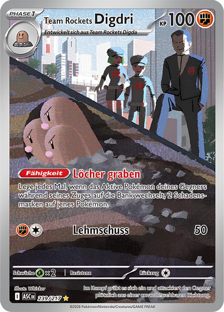 Team-Rockets-Digdri-239-217-ASC-DE-Erhabene-Helden-Illustration-Rare-Pokémon-Karte-Deutsch