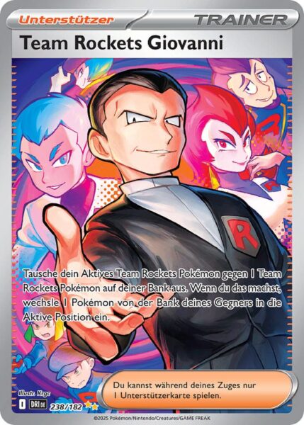 Team-Rockets-Giovanni-238-182-Ewige-Rivalen-Special-Illustration-Rare-Pokémon-Karte-Karmesin-Purpur-Deutsch