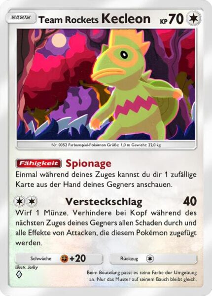 Team-Rockets-Kecleon-062-072-B4a-Team-Rockets-Pläne-Pokémon-TCG-Sammelkartenspiel-Pocket-Karte