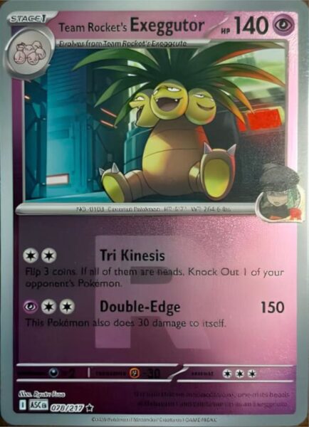 Team-Rockets-Kokowei-078-217-Erhabene-HeldenReverse-Holo-Pokémon-Karte-Englisch