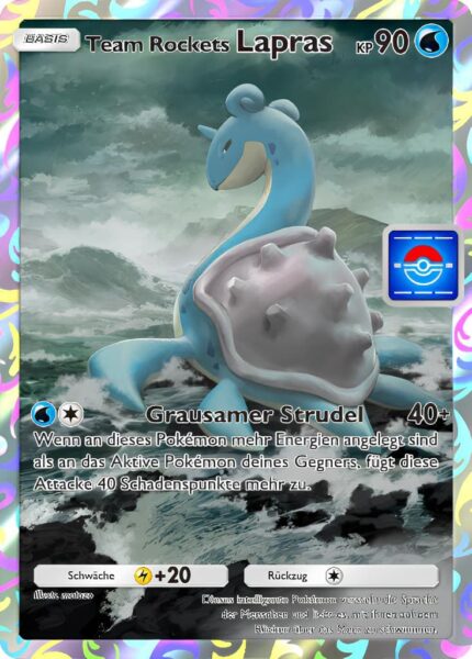 Team-Rockets-Lapras-089-P-B-Promo-Karte-Pokémon-TCG-Sammelkartenspiel-Pocket-Deutsch