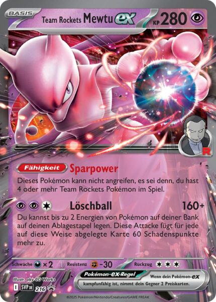 Team-Rockets-Mewtu-ex-SVP-216-Black-Star-Promo-Pokémon-Karte-Deutsch