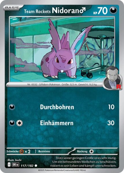 Team-Rockets-Nidoran-117-182-Ewige-Rivalen-Pokémon-Karte-Karmesin-Purpur-Deutsch