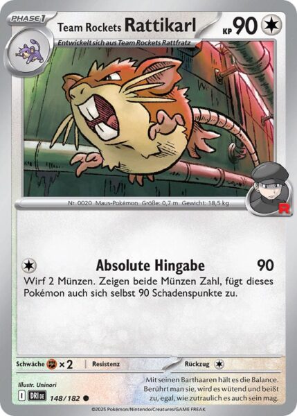Team-Rockets-Rattikarl-148-182-Ewige-Rivalen-Pokémon-Karte-Karmesin-Purpur-Deutsch