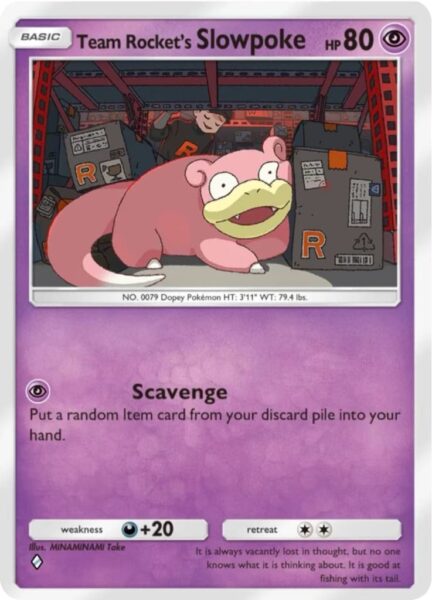 Team-Rockets-Slowpoke-B4a-Pokémon-TCG-Pocket-Karte-Englisch