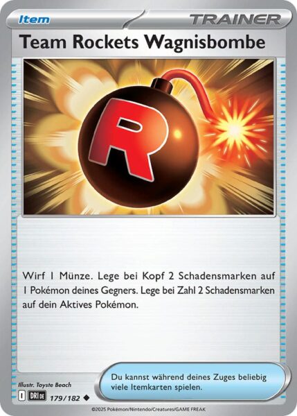 Team-Rockets-Wagnisbombe-179-182-Ewige-Rivalen-Pokémon-Karte-Karmesin-Purpur-Deutsch