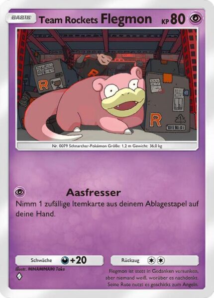 Team-Rockets-flegmon-025-072-B4a-Team-Rockets-Pläne-Pokémon-TCG-Sammelkartenspiel-Pocket-Karte