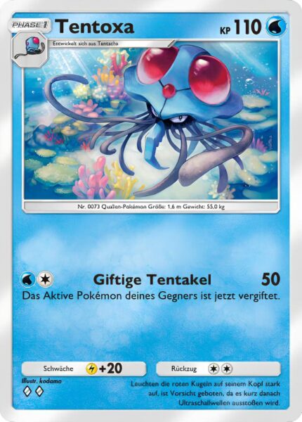 Tentoxa-063-Pokémon-TCG-Sammelkartenspiel-Pocket-Unschlagbare-Gene-Digitale-Karte-2024