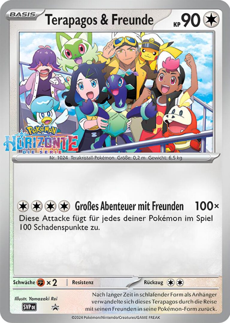 Terapagos-Freunde-SVP-DE-Pokémon-Horizonte-Promo-Karte-TCG-Sammelkartenspiel-2024
