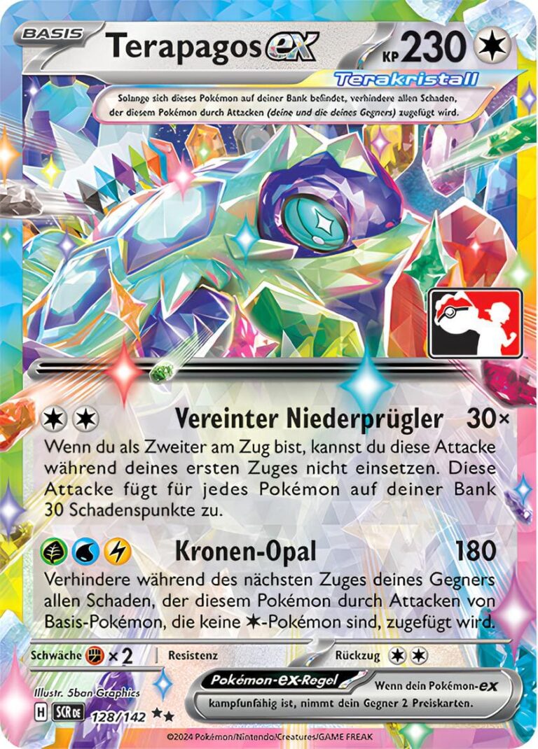 Terapagos-ex-128-142-Preispack-Serie-6-Pokémon-Karte-Deutsch-TCG-Sammelkartenspiel-2025