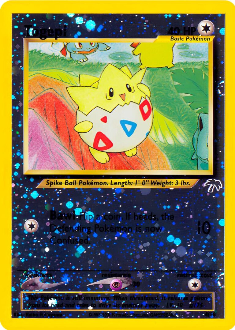 Togepi-4-18-Southern-Islands-Pokémon-Karte-2001-Englisch