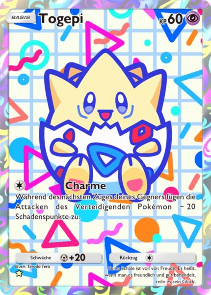 Togepi-A4-Weisheit-von-Meer-und-Himmel-Pokémon-TCG-Sammelkartenspiel-Pocket-Karte-Deutsch