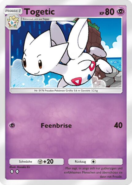 Togetic-064-207-Kollision-von-Raum-und-Zeit-Pokémon-TCG-Sammelkartenspiel-Pocket-Karte