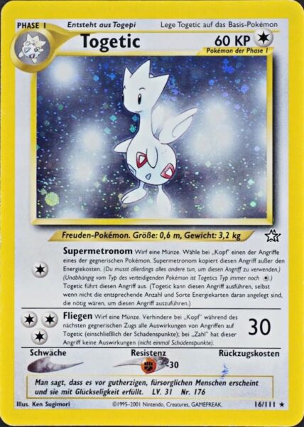 Togetic_16-111_Neo-Genesis_Pokémon-Karte_Deutsch