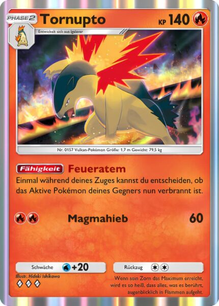 Tornupto-029-161-Weisheit-von-Meer-und-Himmel-A4-Pokémon-TCG-Sammelkartenspiel-Pocket-Karte