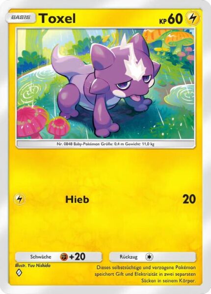 Toxel-060-155-B3-Pulsierende-Aura-Pokémon-TCG-Sammelkartenspiel-Pocket-Karte-Deutsch