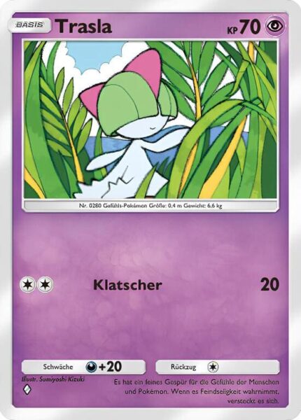Trasla-063-155-B3-Pulsierende-Aura-Pokémon-TCG-Sammelkartenspiel-Pocket-Karte-Deutsch