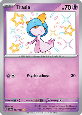 Trasla_153-091_PAF-DE_Shiny_Schillernd_Paldeas-Schicksale_Pokémon-Karte_Deutsch