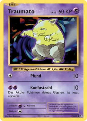 Traumato_49-108_XY-Evolution-Evolutions_Pokémon-Karte_Deutsch