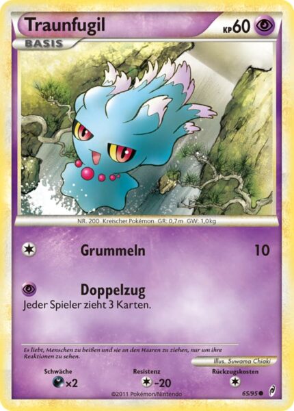Traunfugil-65-95-Ruf-der-Legenden-Pokémon-Karte-Deutsch-TCG-Sammelkartenspiel
