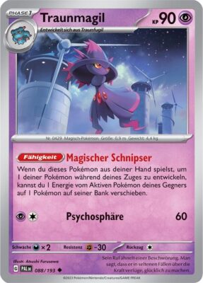 Traunmagil_088-193_Entwicklungen-in-Paldea_Pokémon-Karte