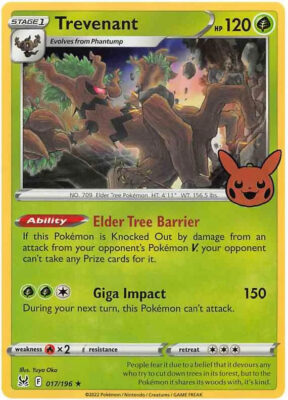 Trevenant_Trombork_017-196_Pokémon-Trick-or-Trade-BOOster-2023-Karte_Halloween