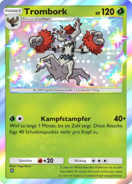 Trombork-090-069-B2b-Mega-Schillern-Pokémon-TCG-Sammelkartenspiel-Pocket-Karte-Deutsch