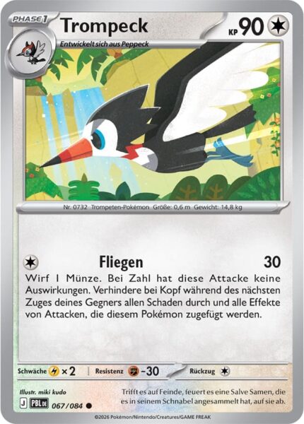Trompeck-067-084-PBL-DE-Dunkelnacht-Pokémon-Karte-Deutsch
