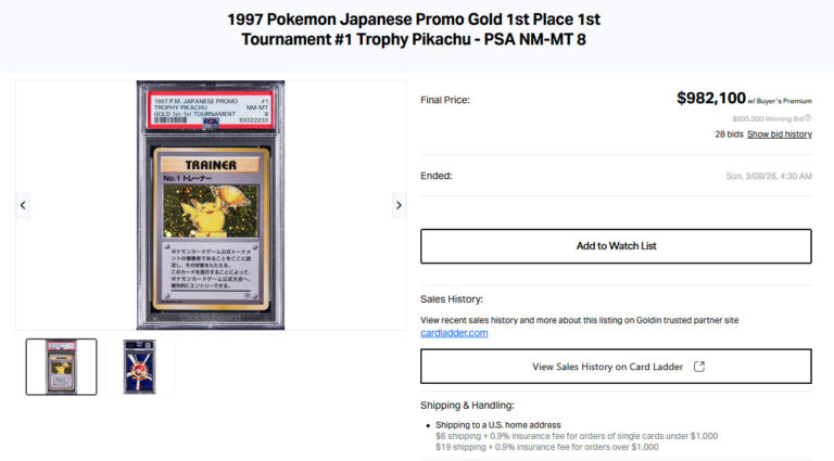 Trophy-Pikachu-No.1-Gold-1st-Tournament-1997-Promo-Pokémon-Karte-Japan-PSA-8-Wert-Preis-2026