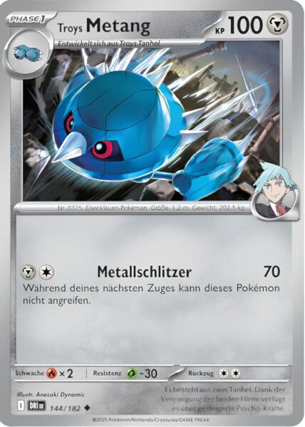 Troys-Metang-144-182-Ewige-Rivalen-Pokémon-Karte-Karmesin-Purpur-Deutsch