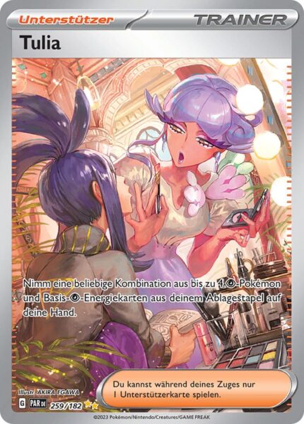 Tulia-259-182-Paradoxrift-Special-Illustration-Rare-Pokémon-Karte-Deutsch