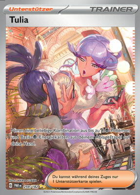 Tulia_PAR-DE-259-182_Paradox-Rift-Paradoxrift_Vollbild_Full-Art_Special-Illustration-Rare_Trainer_Pokémon-Karte_Karmesin-Purpur_Deutsch
