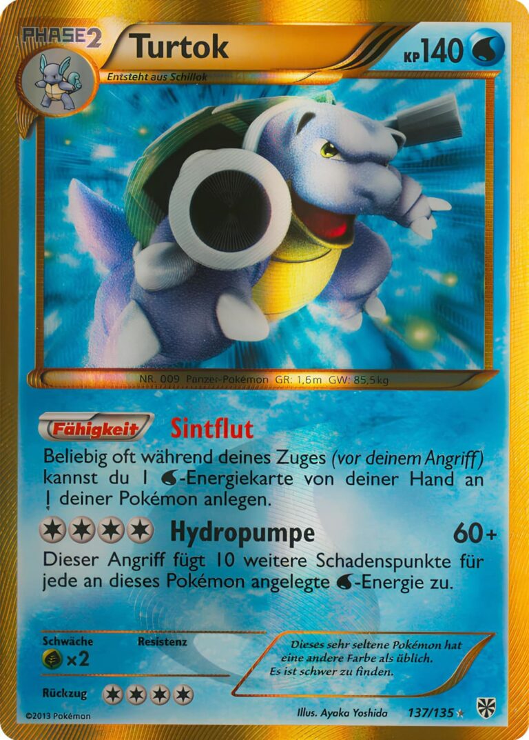 Turtok-137-135-Schwarz-Weiss-Plasma-Sturm-Secret-Rare-Pokémon-Karte-TCG-Sammelkartenspiel-1