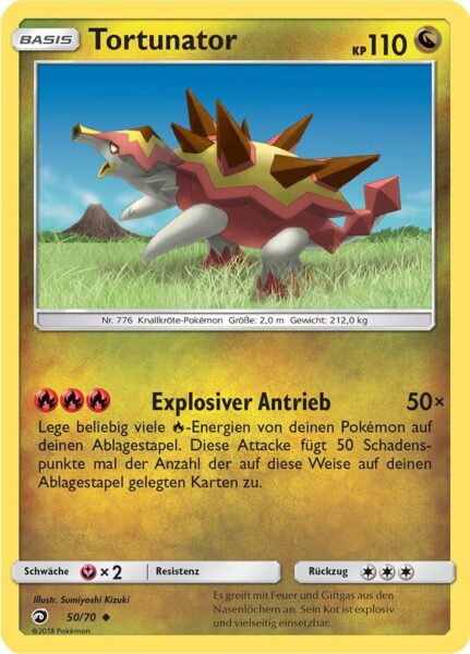 Turtonator-50-70-Majestät-der-Drachen-Pokémon-Karte-Deutsch-TCG-Sammelkartenspiel