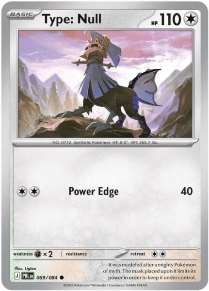 Type-Null-069-084-Pitch-Black-Dunkelnacht-Pokémon-Karte-Englisch
