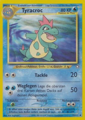 Tyracroc_32-111_Neo-Genesis_Pokémon-Karte_Deutsch