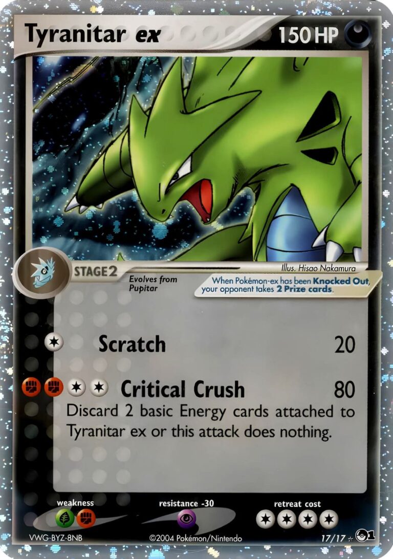Tyranitar-ex-Despotar-ex-17-17-Pop-Series-1-Pokémon-Karte-2004-TCG-Sammelkartenspiel