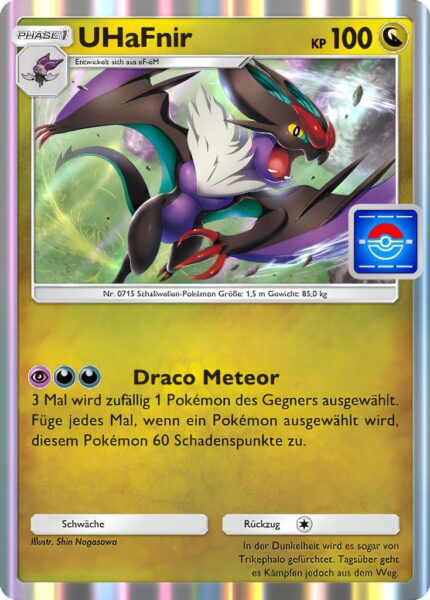 UHaFnir-083-P-B-Promo-Karte-Pokémon-TCG-Sammelkartenspiel-Pocket-Deutsch