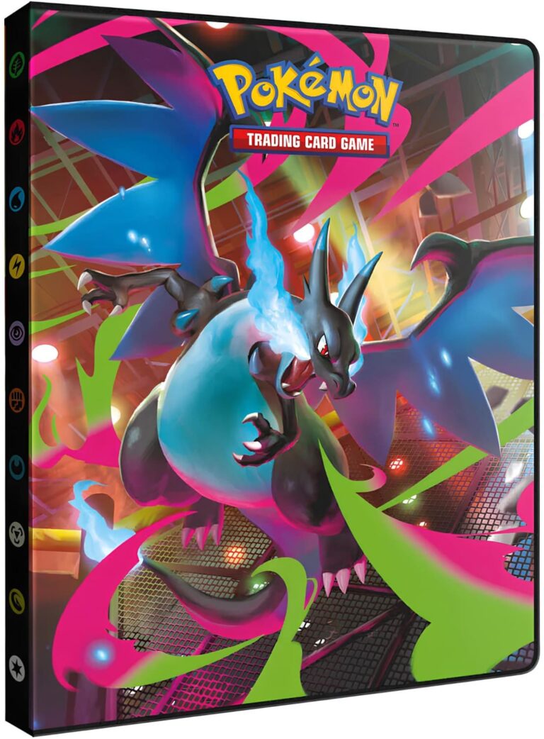Ultra-PRO-Pokémon-9-Pocket-Portfolio-Sammelalbum-Binder-Fatale-Flammen-Phantasmal-Flames-Mega-Glurak-Charizard