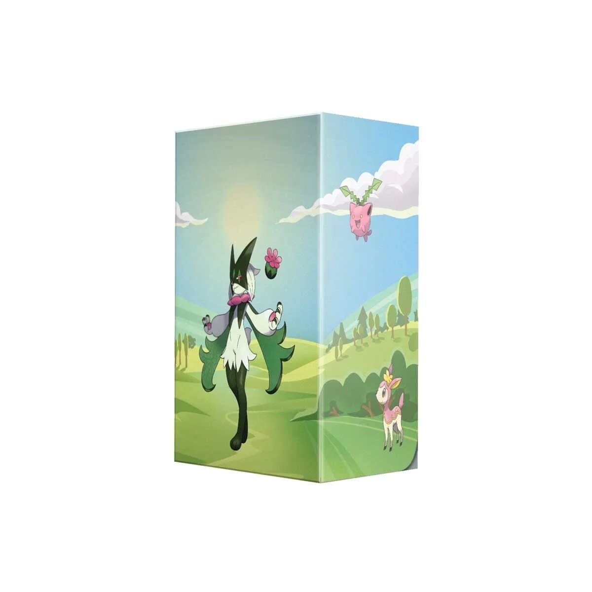 Boîte à Deck Pokémon Armarouge – Full View Deck Box, Contient 80 Cartes, En Polypropylène, 7,5x5,5x5,4 Cm