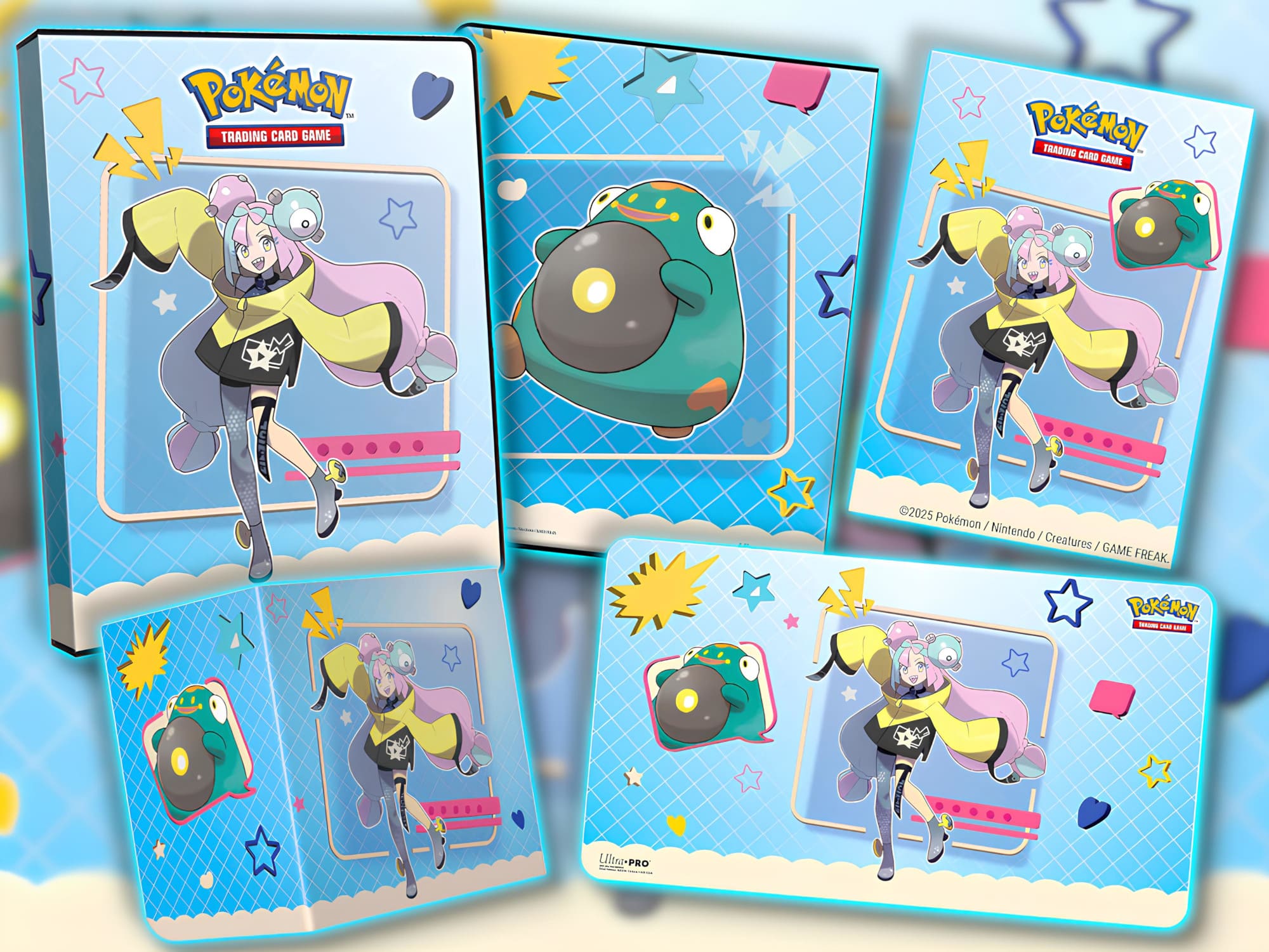 Ultra-PRO-Pokémon-Karten-Zubehör-Enigmara-Wampitz-Iono-TCG-Sammelkartenspiel-2025
