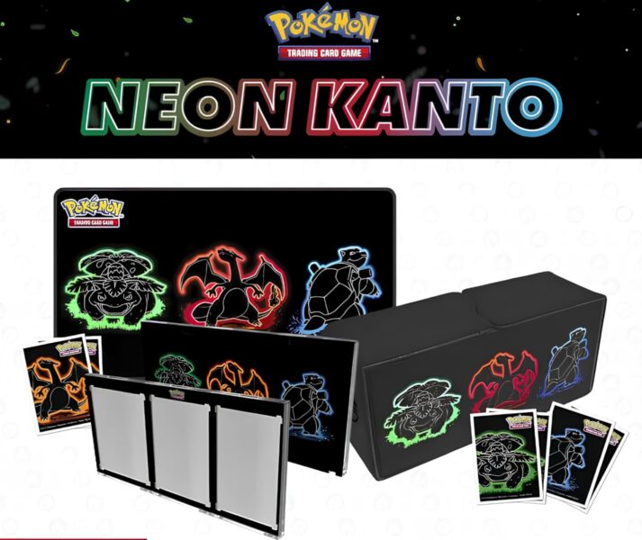 Ultra-PRO-Pokémon-Karten-Zubehör-Neon-Kanto-TCG-Sammelkartenspiel-2025
