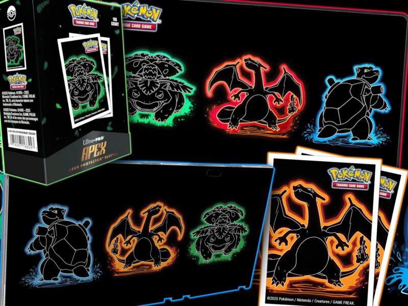 Ultra-PRO-Pokemon-Karten-Zubehoer-Serie-Neon-Kanto-Bisaflor-Glurak-Turtok-TCG-Sammelkartenspiel-2026