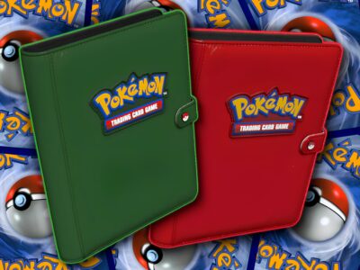 Ultra-PRO-Pokémon-Premium-Classic-Snap-Binder-Green-Red-TCG-2025