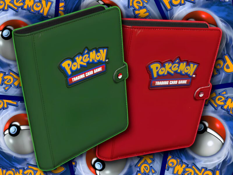 Ultra-PRO-Pokémon-Premium-Classic-Snap-Binder-Green-Red-TCG-2025