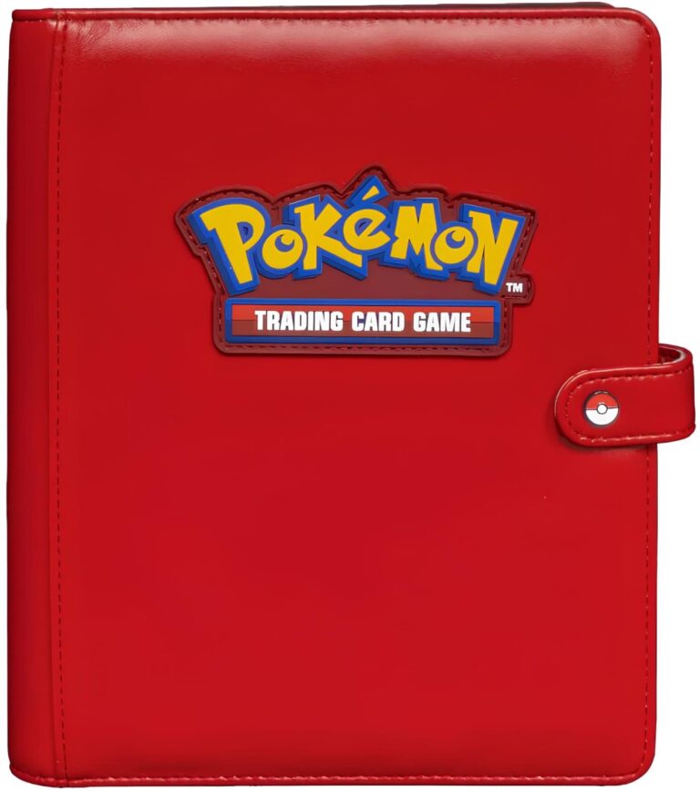 Ultra-PRO-Pokémon-Premium-Snap-Binder-Sammelalbum-Classic-TCG-Red-Rot