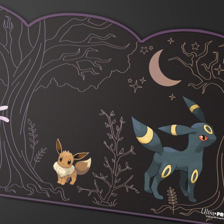 Ultra-PRO-Pokémon-TCG-Die-Cut-Playmat-Spielunterlage-Espeon-Umbreon-Eevee-Psiana-Nachtara-Evoli-2026-1