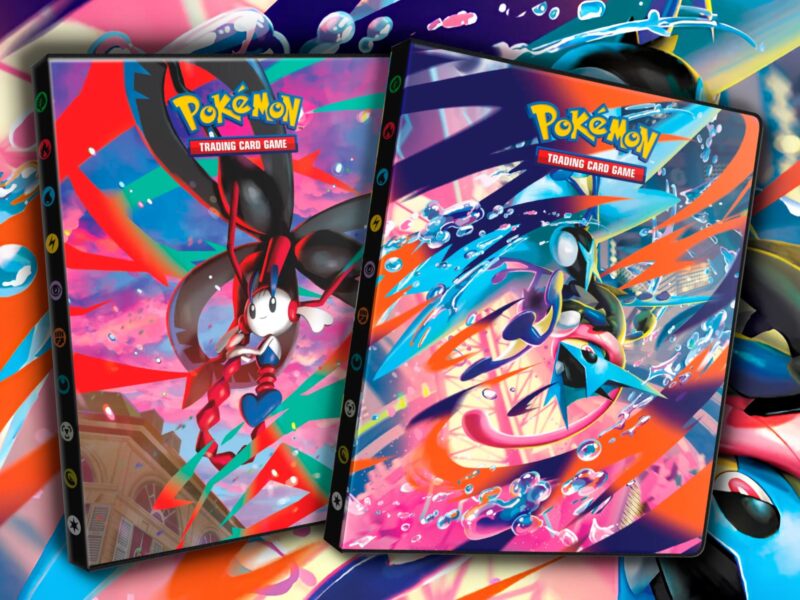 Ultra-PRO-Pokémon-Wachsendes-Chaos-Rising-Binder-Sammelalbum-Alben-Portfolio-Mega-Quajutsu-Greninja-2026