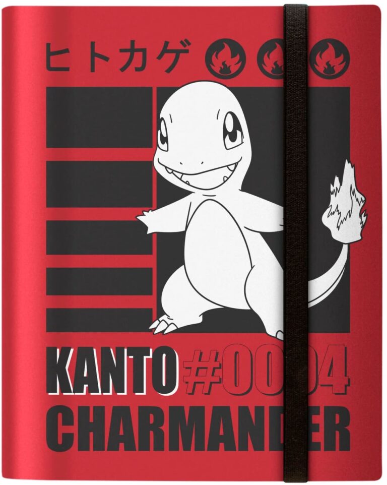 Ultra-Pro-Pokémon-9-Pocket-PRO-Binder-Sammelalbum-Charmander-Glumanda-Kanto-2025-neu