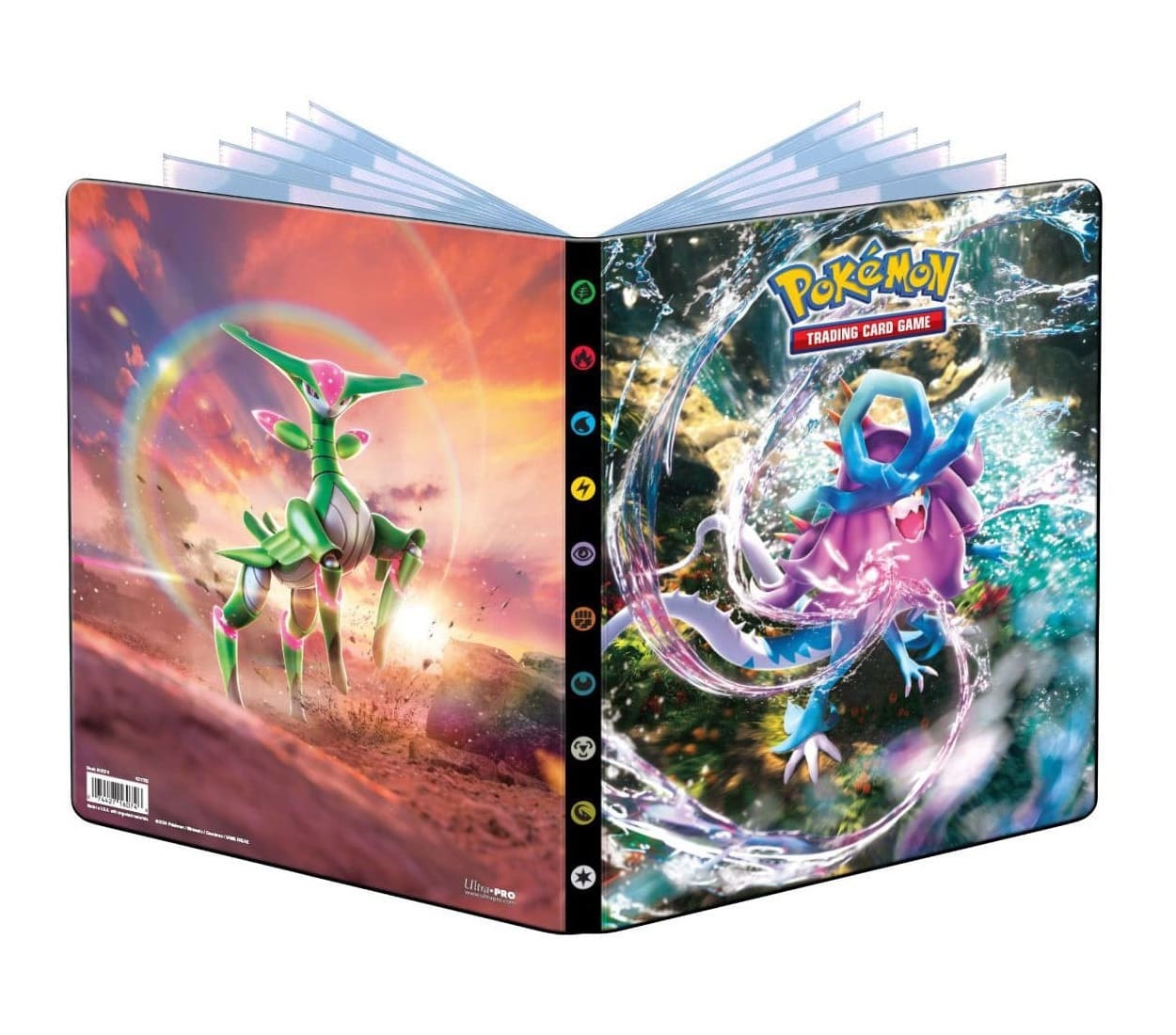 Ultra PRO Pokemon 9-Pocket Portfolio Album - Surging Sparks Scarlet & Violet, Pikachu Cover, Unisex